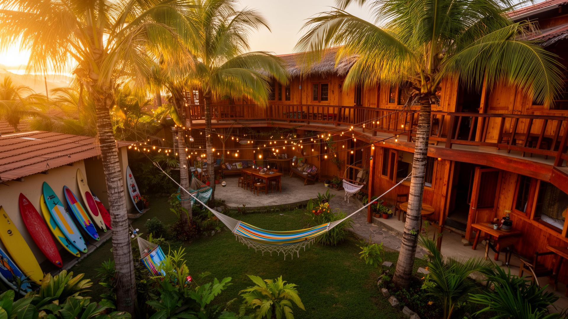 Surf + Hostel Packages